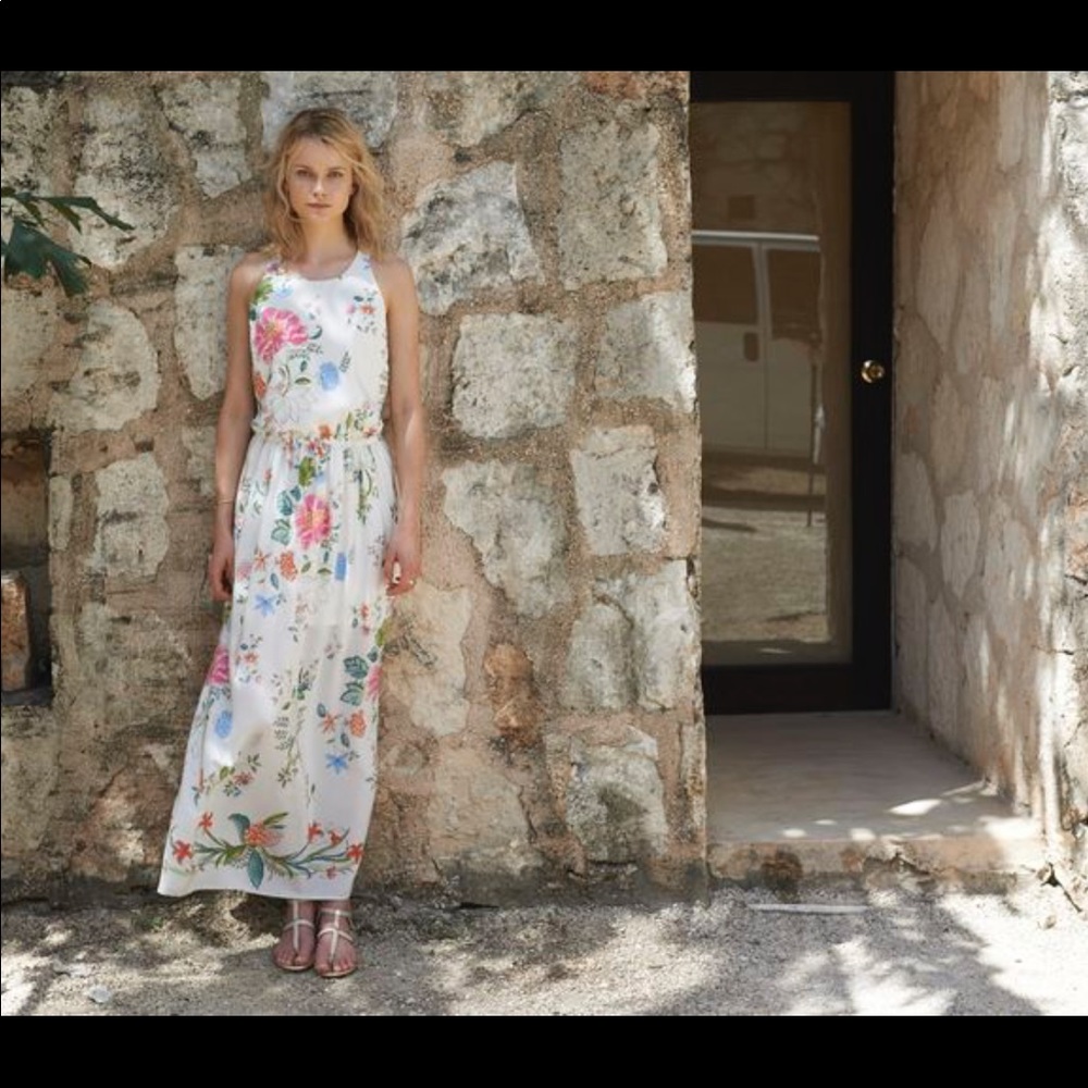 Club Monaco floral dress
